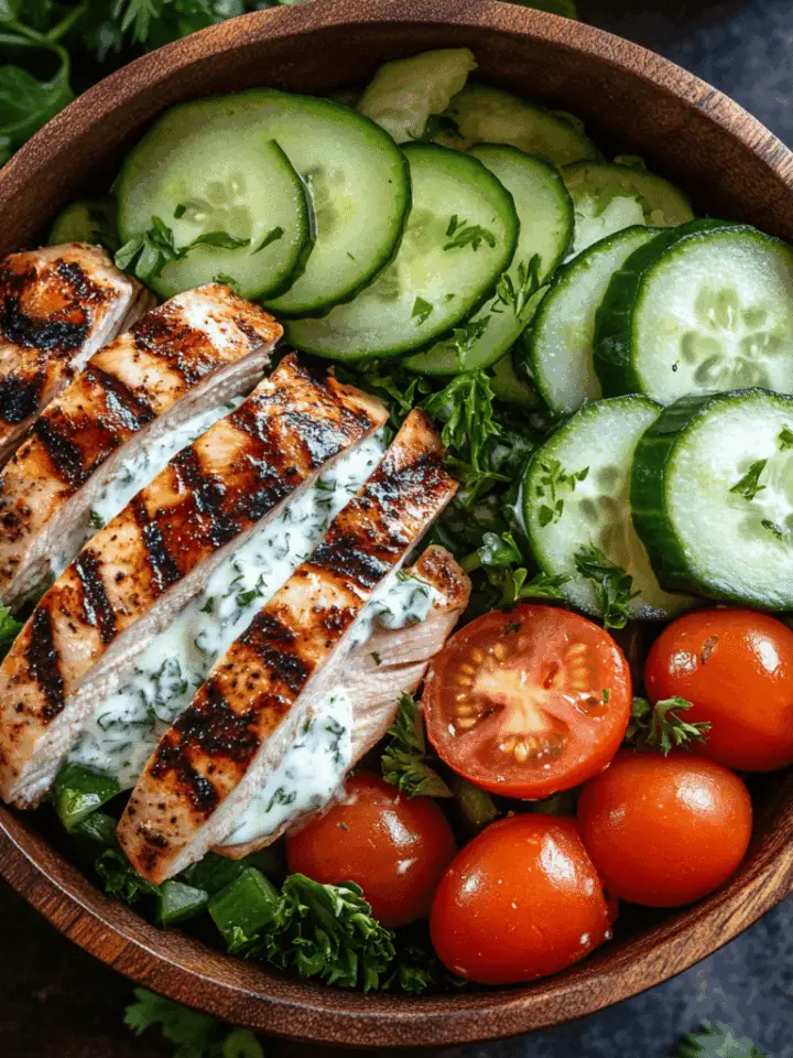 Tzatziki Chicken Salad 1 Tzatziki Chicken Salad