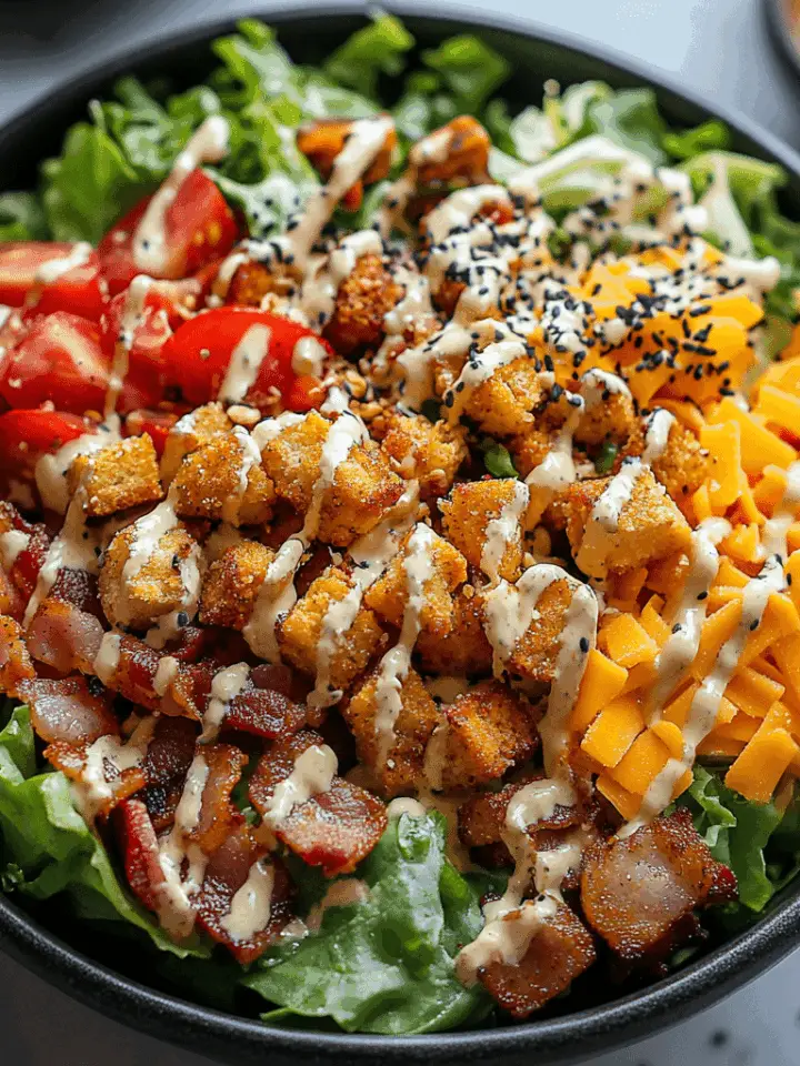 Big Mac Salad 1 Big Mac Salad