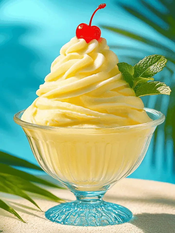 Dole Pineapple Whip 1 Dole Pineapple Whip