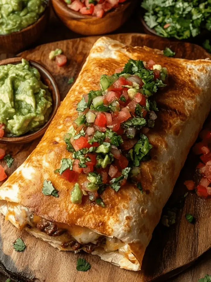 Beef and Cheese Chimichanga 1 Beef and Cheese Chimichanga
