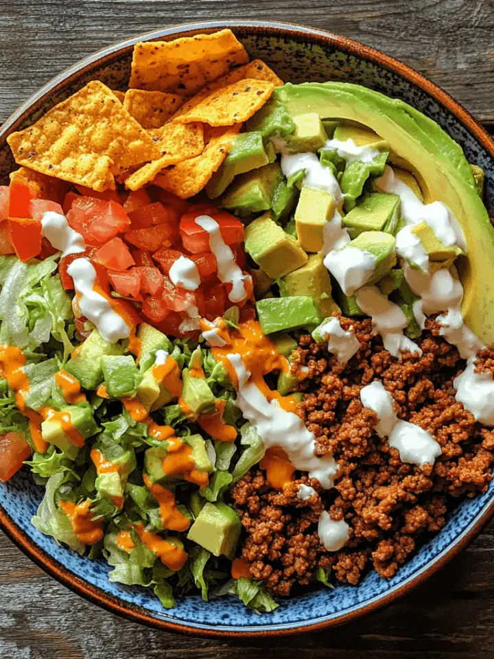 Dorito Taco Salad 1 Dorito Taco Salad