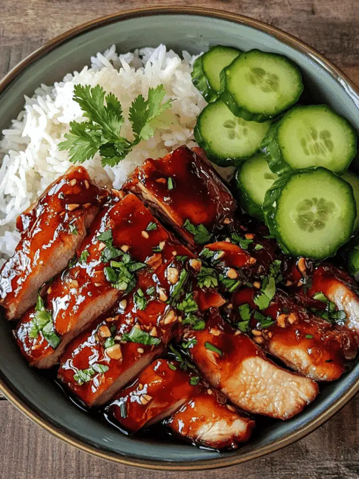 Char Siu Chicken 1 Char Siu Chicken
