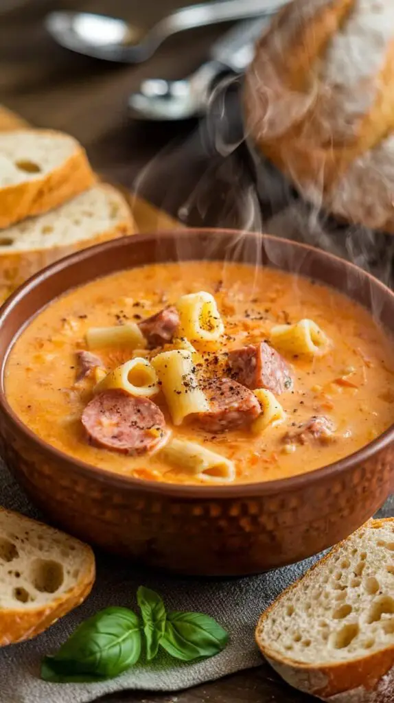 Creamy Parmesan Italian Sausage Soup 3 TOXkHTy Soaeb igb100ug
