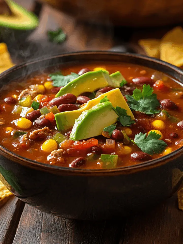 Low Carb Taco Soup 1 Low Carb Taco Soup