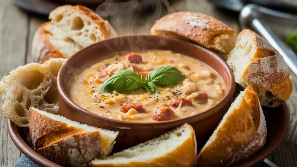 Creamy Parmesan Italian Sausage Soup 7 Creamy Parmesan Italian Sausage Soup