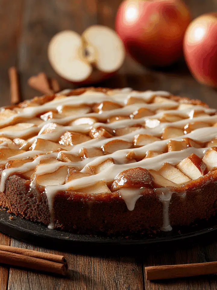Cinnamon Apple Cake 1 Cinnamon Apple Cake