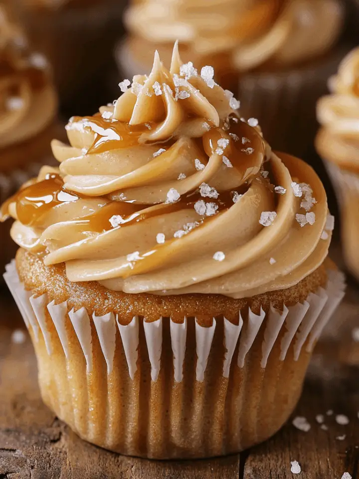 Salted Caramel Cupcakes 1 Salted Caramel Cupcakes