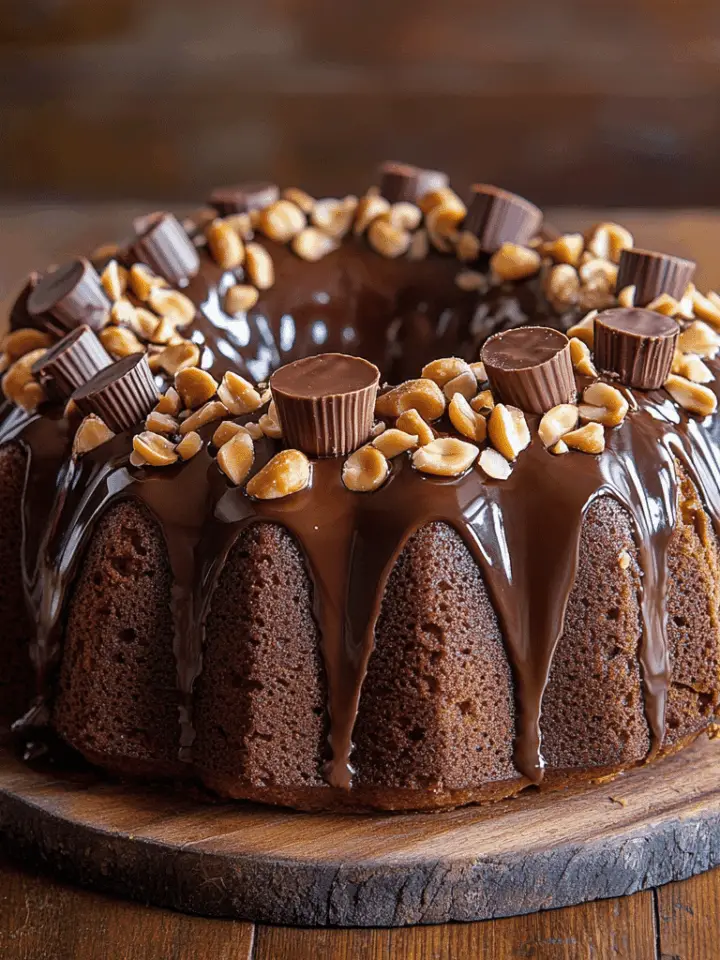 Reese's Bundt Cake 1 Reese's Bundt Cake