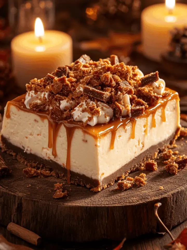 Butterfinger Cheesecake 1 Butterfinger Cheesecake