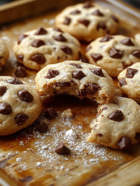 homemade chocolate chip cookies