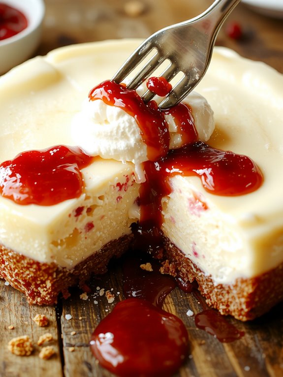 The Best Homemade Cheesecake Recipe 3 avoid overbeating eggs