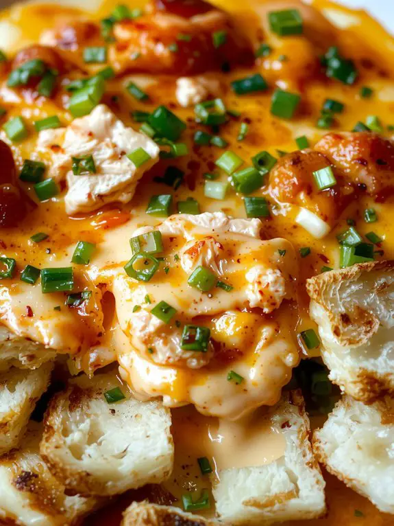 The Best Homemade Buffalo Chicken Dip Recipe 3 bake broil cool serve