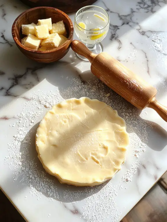 buttery flaky pastry dough