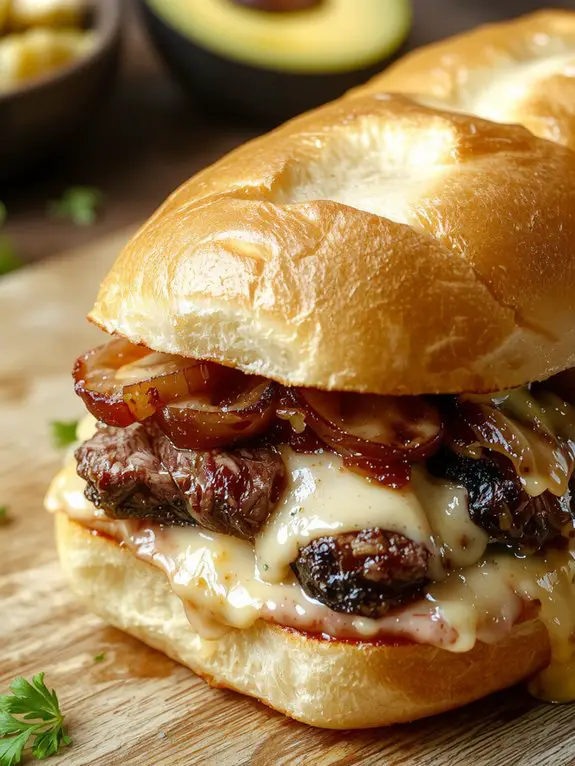 The Best Homemade Philly Cheesesteak Recipe 3 caramelized onion flavor