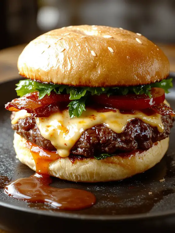 The Best Homemade Smash Burger Recipe 3 cheese melt core tips