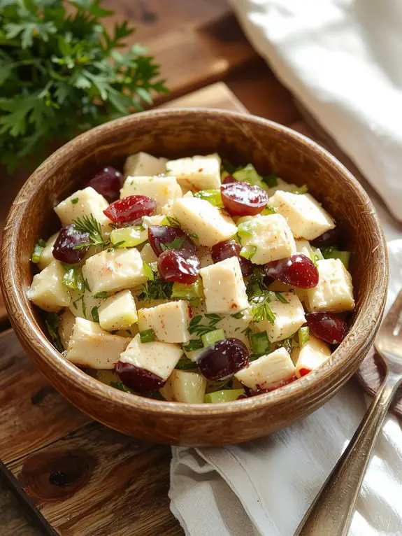 The Best Homemade Chicken Salad Recipe 3 chill for flavor melding