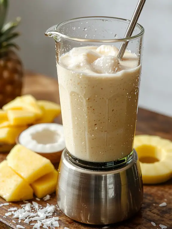 The Best Homemade Pina Colada Recipe 3 chill layer blend serve