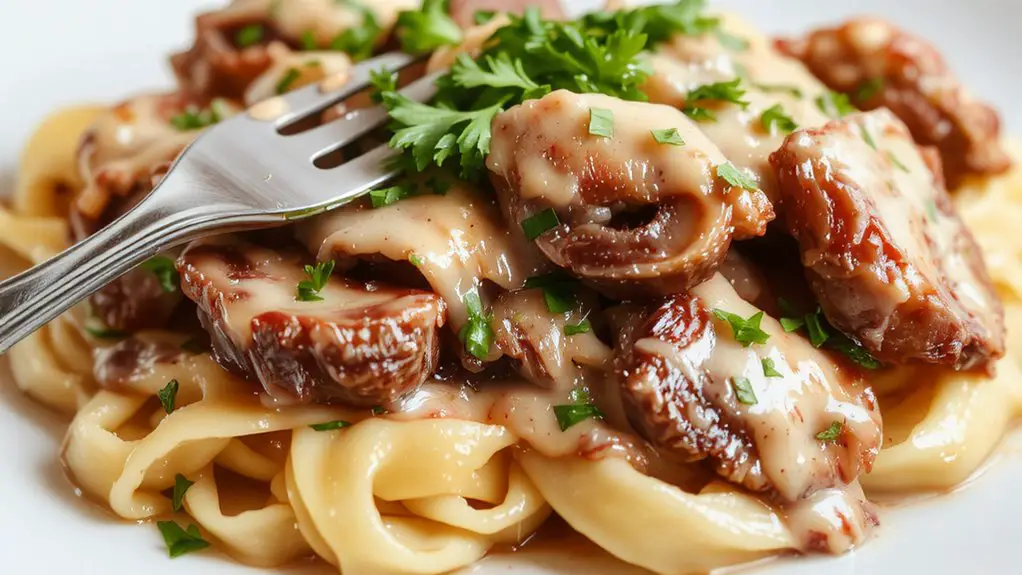 The Best Homemade Beef Stroganoff Recipe 2 creamy beef mushroom pasta 5wh3k