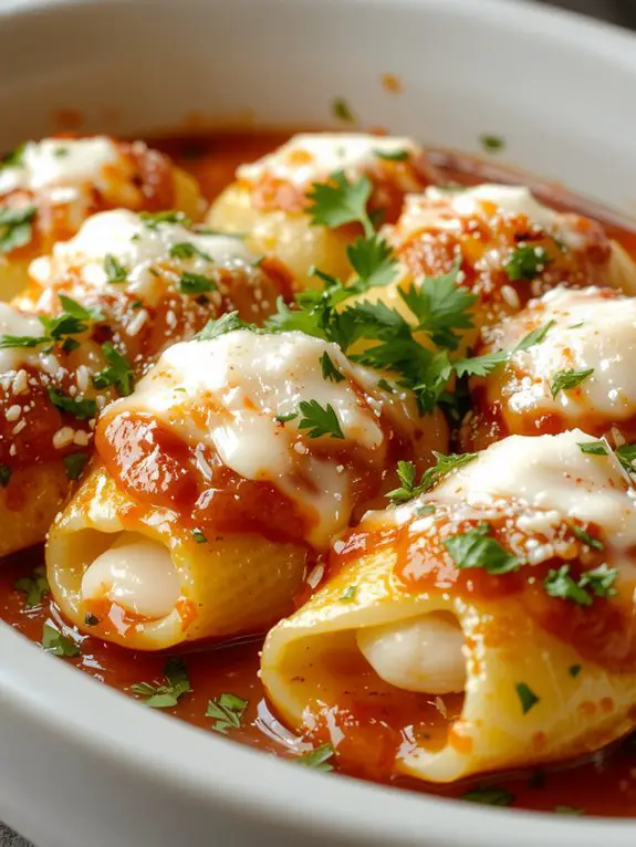 creamy cheesy pasta perfection