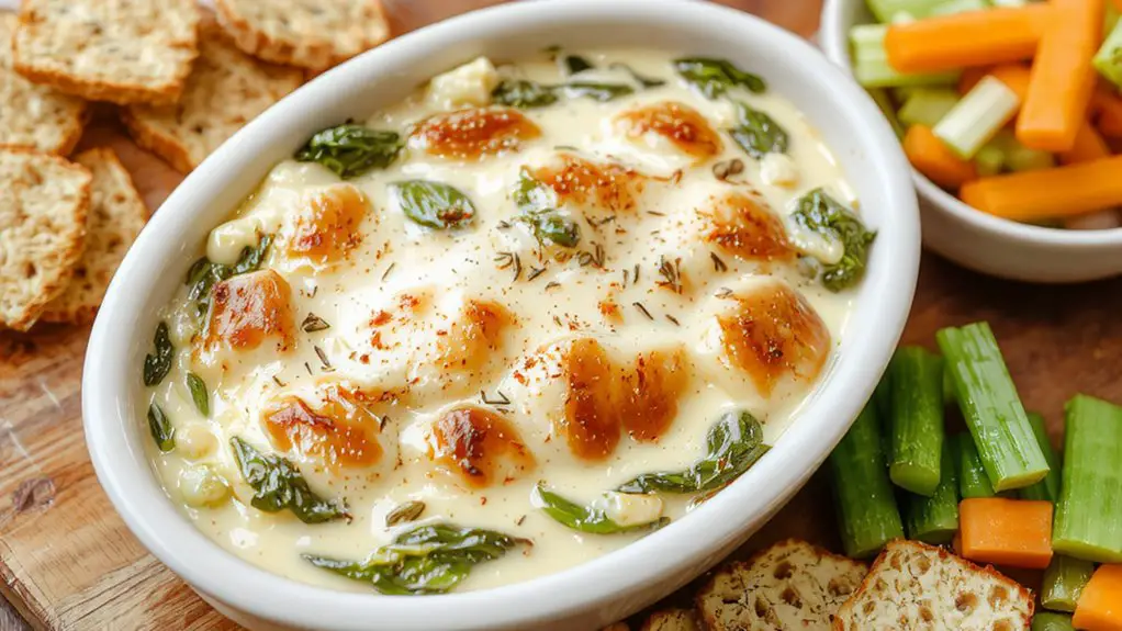 The Best Homemade Spinach Dip Recipe 2 creamy cheesy spinach dip 8ife1
