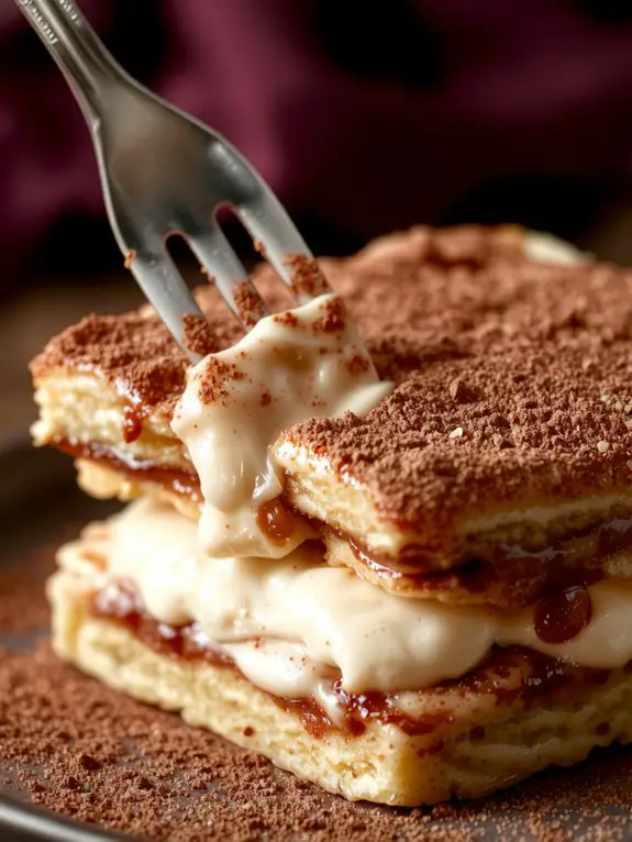 creamy coffee dessert classic