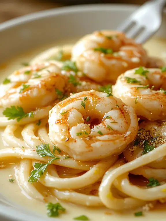 The Best Homemade Shrimp Scampi Recipe 1 creamy garlic shrimp pasta