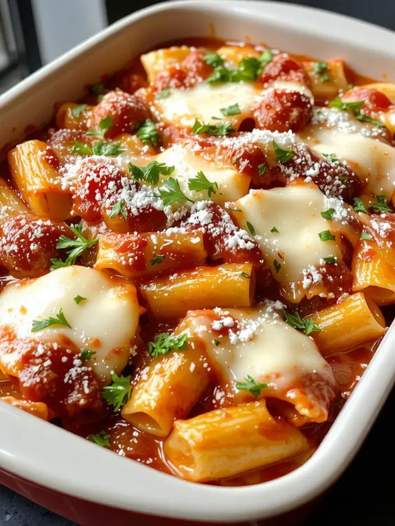 The Best Homemade Baked Ziti Recipe 3 creamy layered baked ziti