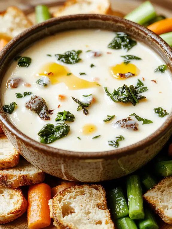 creamy spinach dip
