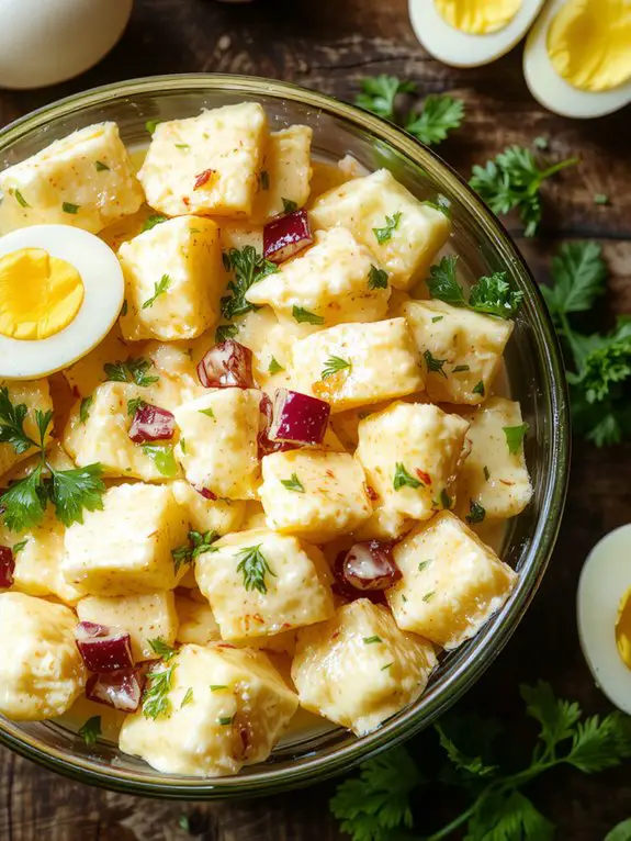 The Best Homemade Potato Salad Recipe 3 creamy tangy chilled potatoes