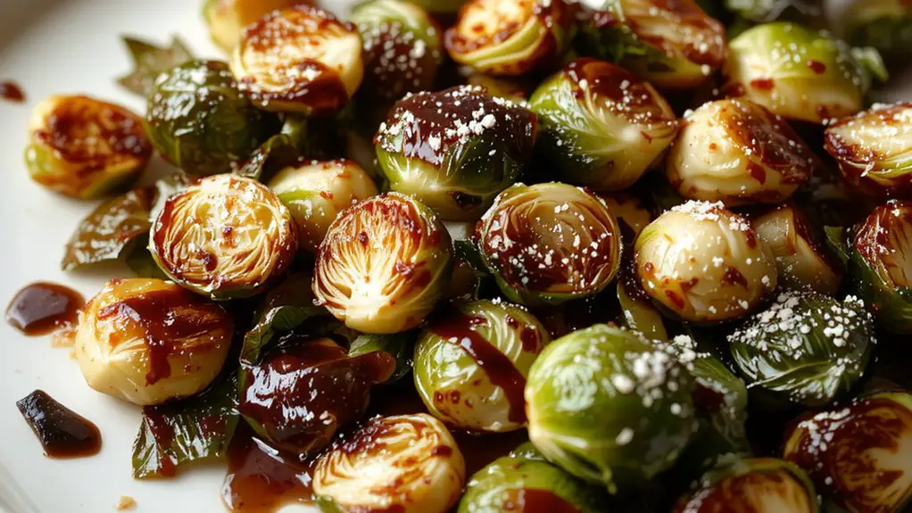 The Best Homemade Brussel Sprouts Recipe 2 crispy roasted garlic sprouts 3h7a0