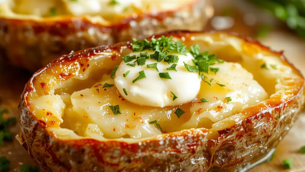 The Best Homemade Baked Potato Recipe 2 crispy skin fluffy interior uf7ro