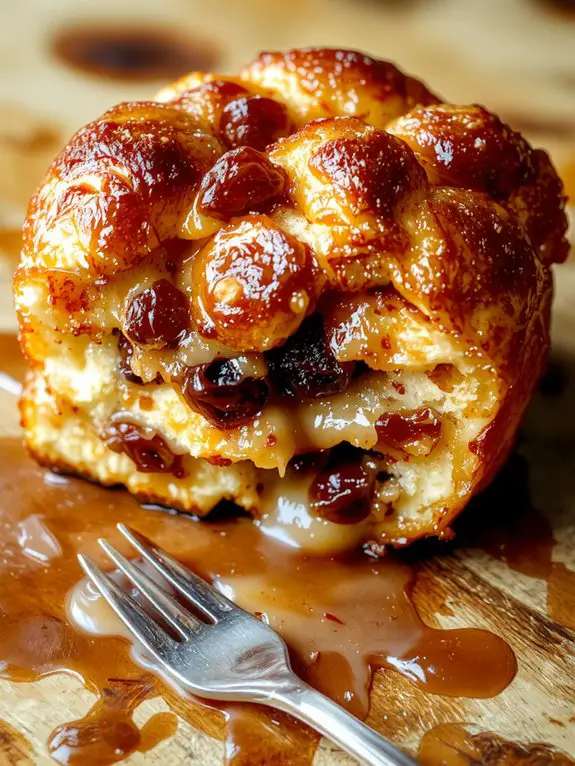 delicious homemade bread dessert