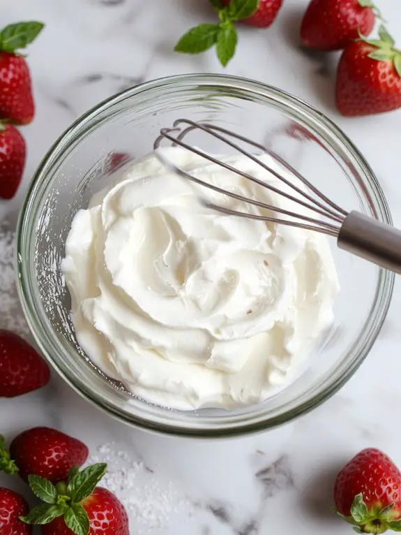 easy fluffy homemade topping
