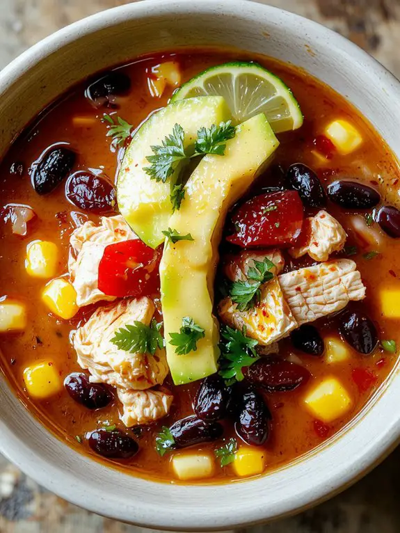 flavorful mexican comfort soup