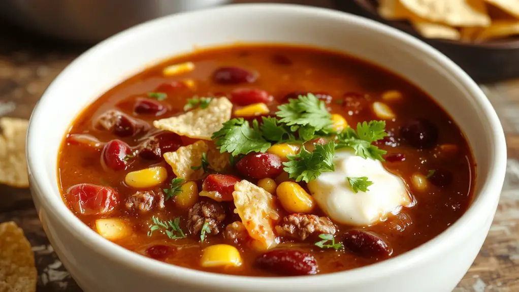 The Best Homemade Taco Soup Recipe 2 flavorful spicy comfort food bkpmu