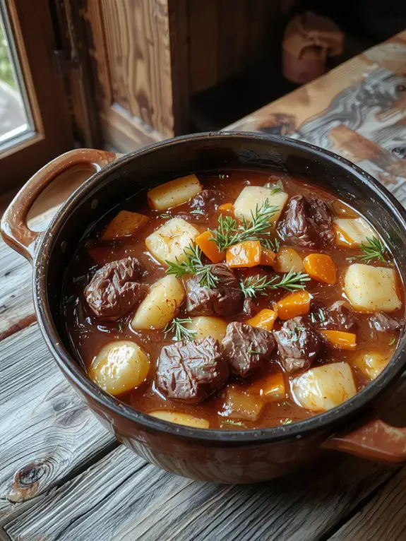 The Best Homemade Beef Stew Recipe 3 fragrant garlic tomato depth