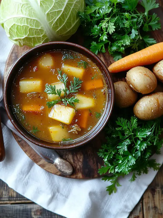 The Best Homemade Cabbage Soup Recipe 3 fresh ingredients layered flavors