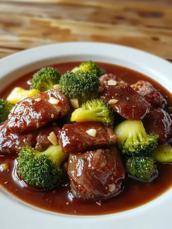 The Best Homemade Beef and Broccoli Recipe 3 garlic ginger base