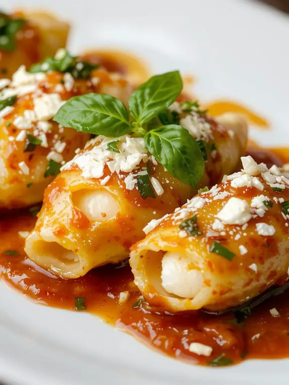 The Best Homemade Stuffed Shells Recipe 3 golden bubbling set shells