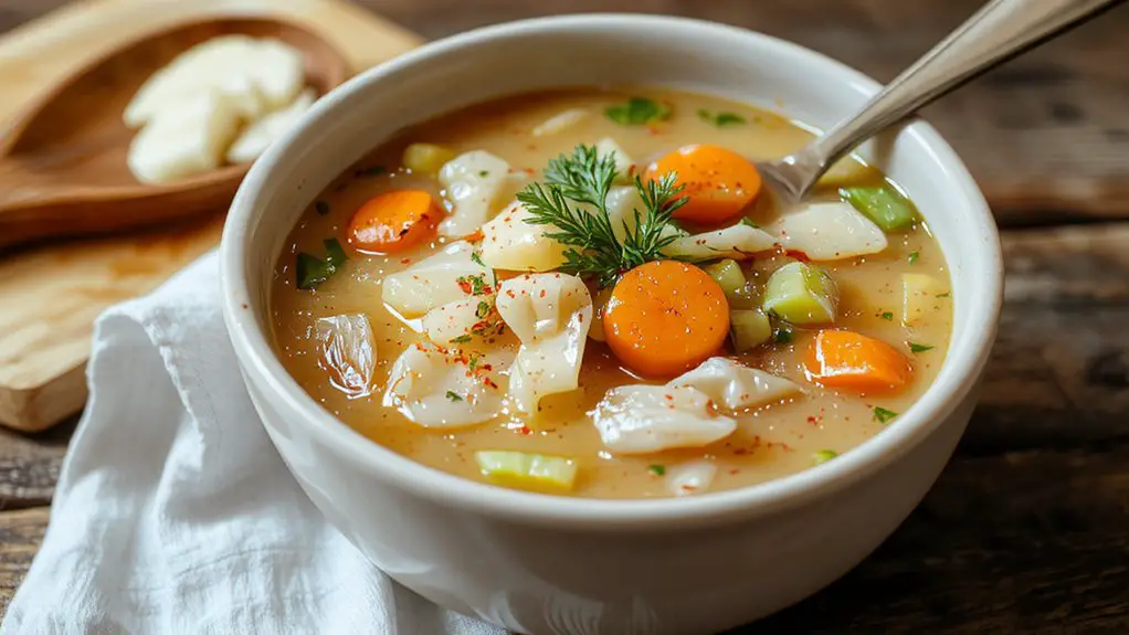 The Best Homemade Cabbage Soup Recipe 2 hearty healthy vegetable soup rvfvq