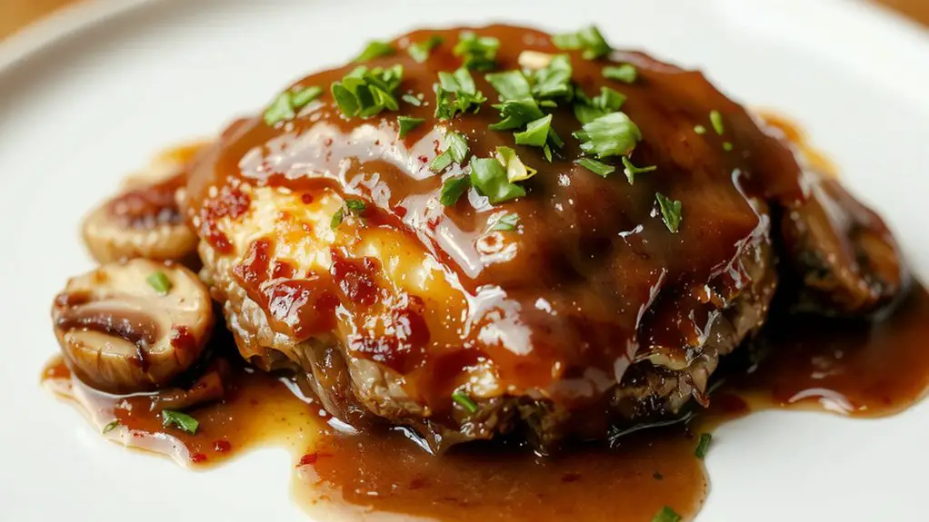 The Best Homemade Salisbury Steak Recipe 2 homemade beef patty recipe oytkv