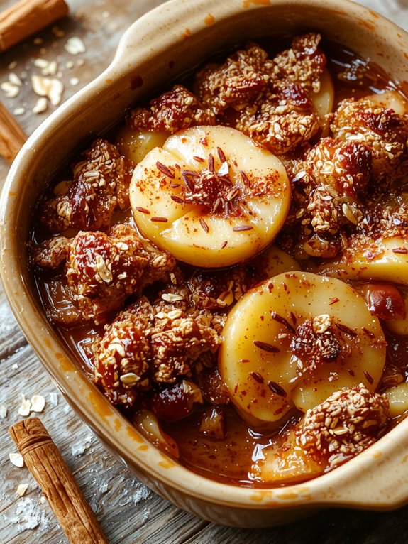The Best Homemade Apple Crisp Recipe 3 layer bake cool serve