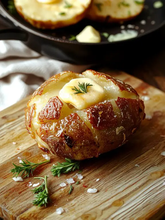 The Best Homemade Baked Potato Recipe 3 perfectly baked fluffy potatoes