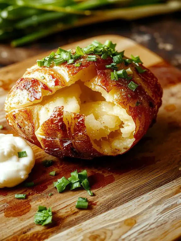 perfectly crispy oven baked