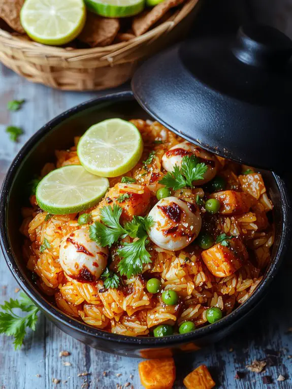 The Best Homemade Mexican Rice Recipe 3 simmer covered fluff gently