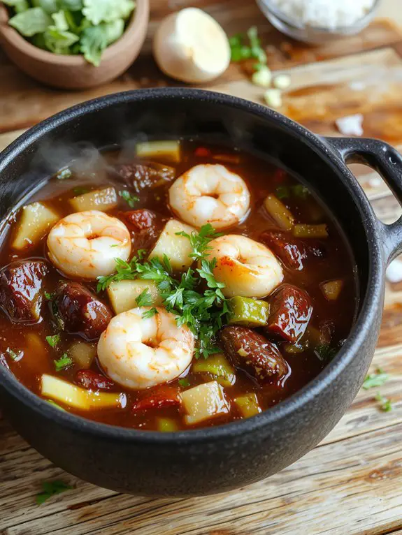 The Best Homemade Gumbo Recipe 3 slow cooked cajun flavors