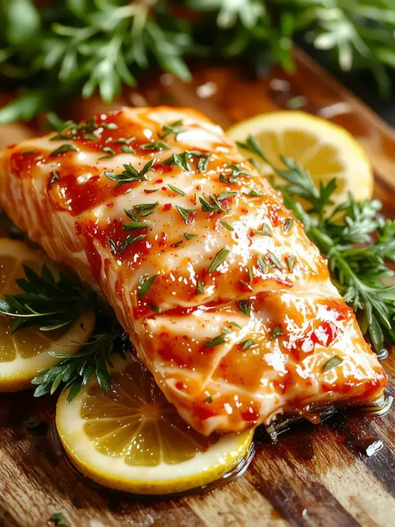 succulent herb infused fillet