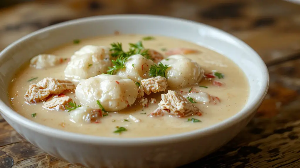 The Best Homemade Chicken and Dumplings Recipe 2 tender chicken comforting dumplings iqmmb