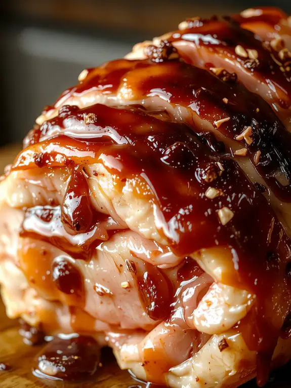 The Best Homemade Ham Glaze Recipe 3 caramelized sugar ham glaze