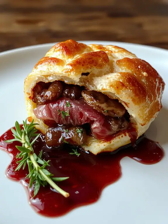 classic gourmet beef dish